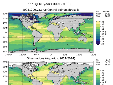 Global Sea Surface Salinity