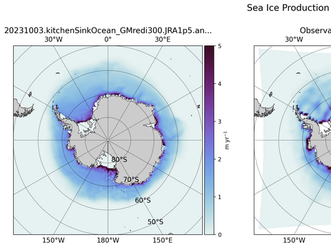 Antarctic Extended Southern-Hemisphere Sea Ice Production